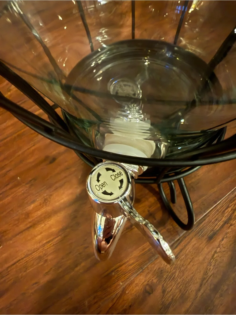Vintage Lantern Style Beverage Dispenser 6.5 Liter